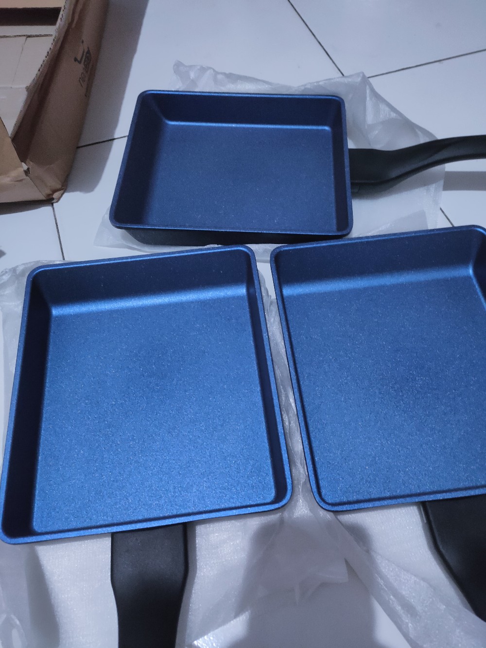 Square Pan 23cm Neocook Mega Stone /panci Multifungsi-by Neohaus (original)