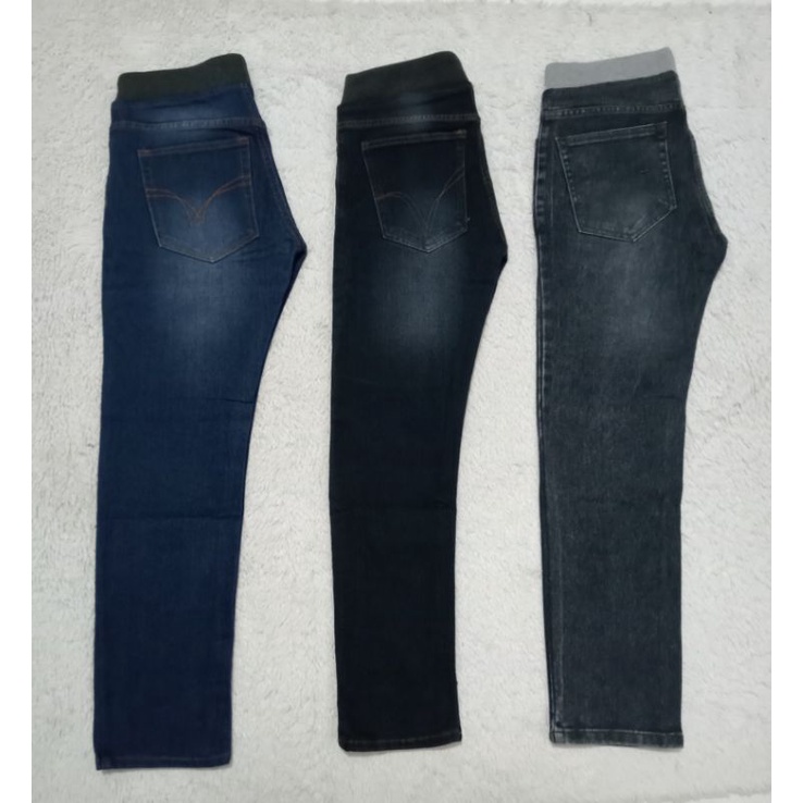 Jeans AX, celana jeans pinggng karet, celana jeans pria, celana sisa export