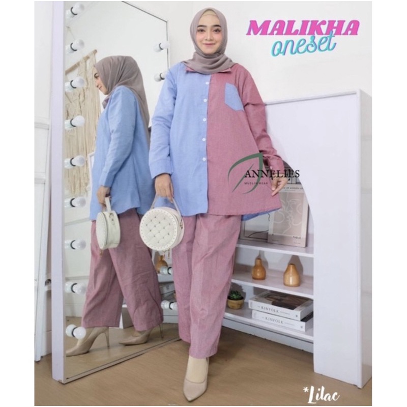 NEW ONE SET SETELAN WANITA MALIKHA BEST SELLER