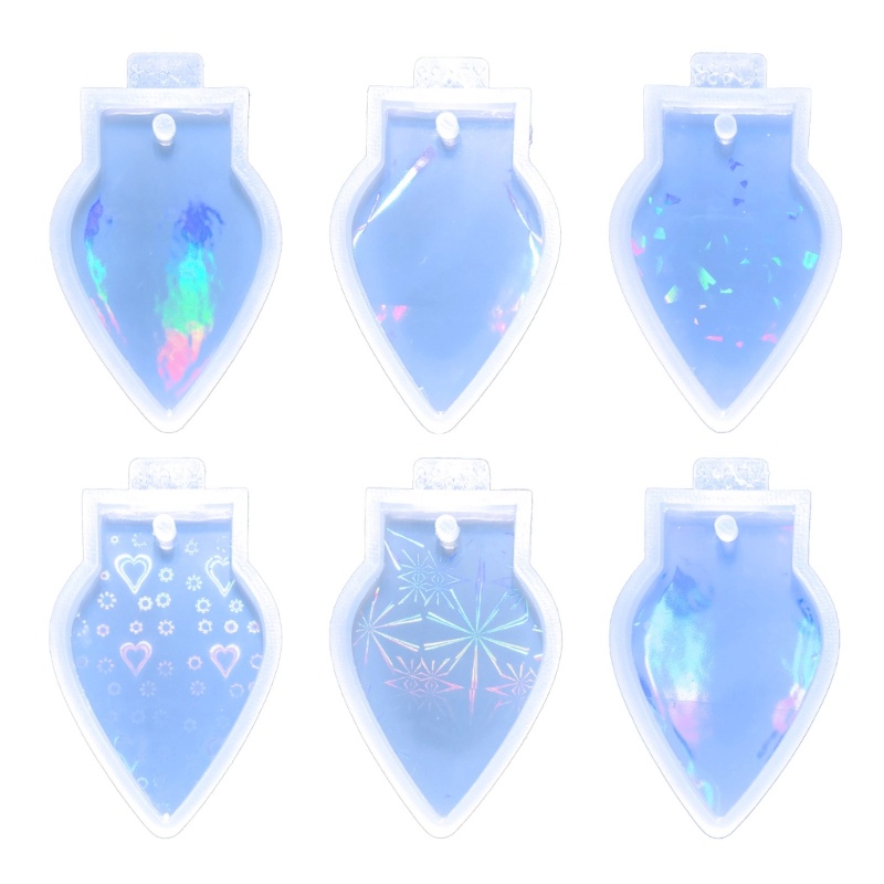 1 / 6pcs Cetakan Resin Bentuk Rusa Untuk Dekorasi Natal