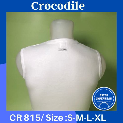 Kaos Tanktop CROCODILE CR 815 PUTIH ISI-2 PCS