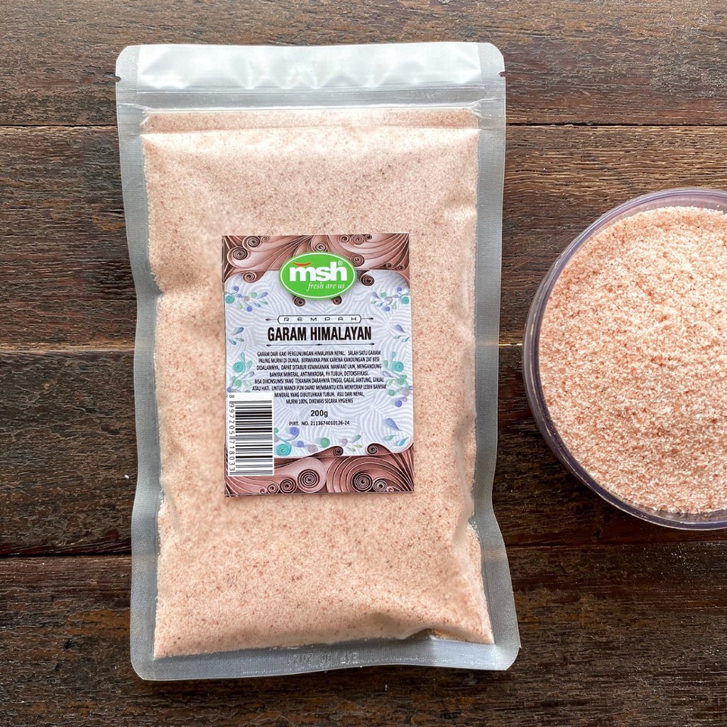 

[ BELI 2 GRATIS 1 ] MSH Himalayan Salt 200 g]