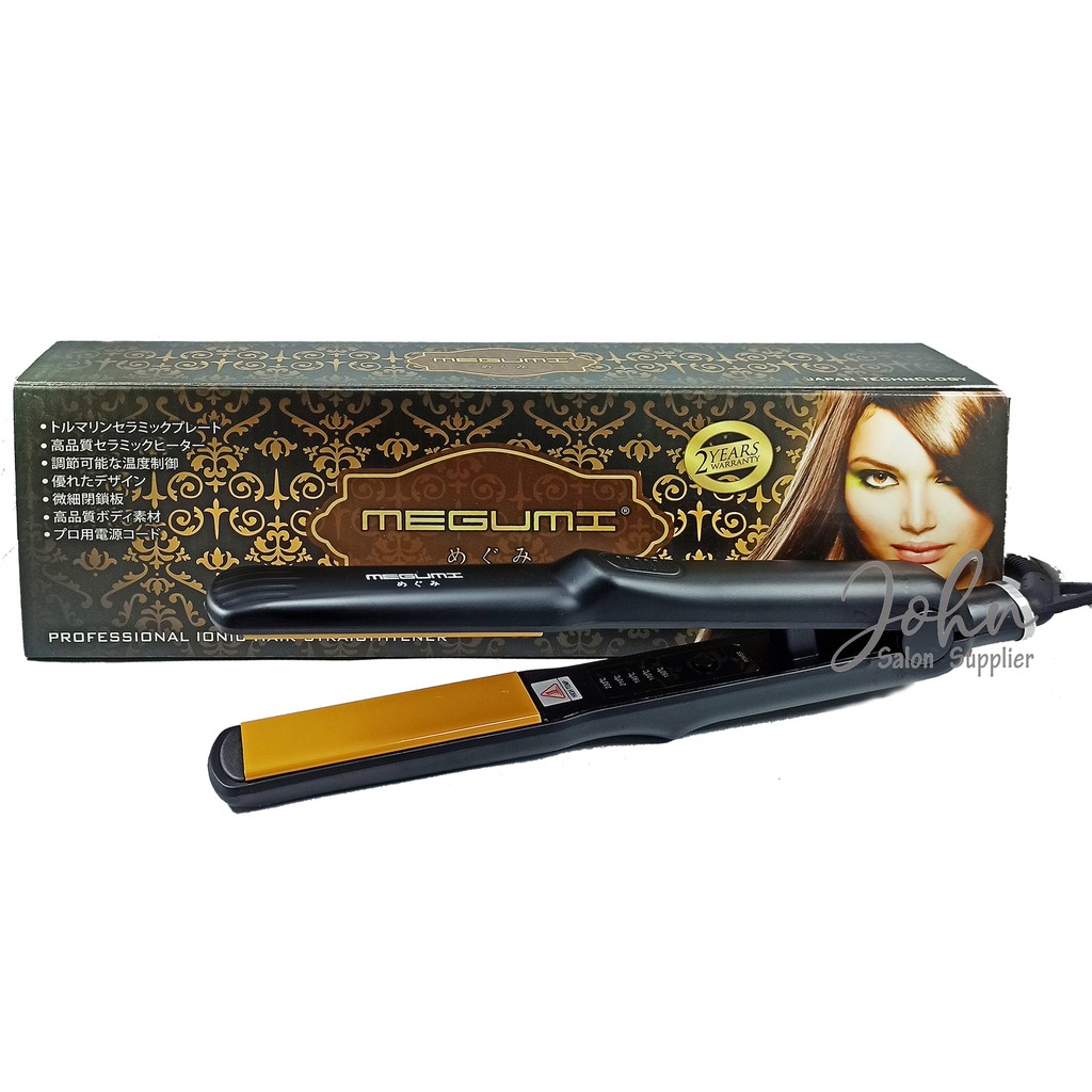 Megumi MG-44 | Catok 2in1 Curly Rambut – Professional Ionic Hair Straigthtener