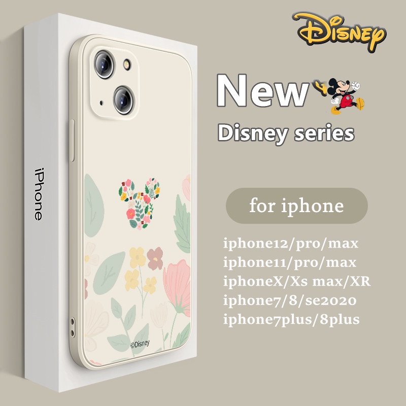 Soft Case Silikon Motif Disney Dengan Tali Tangan Untuk Iphone 12 Pro Max 11 Pro Max X / Xs Max Xr 7 / 8 / Se 2020 7plus / 8plus