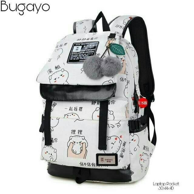 Tas ransel unicorn+sequin Yq Lol/tas wanita satuan BAG ANIMASI LUCU