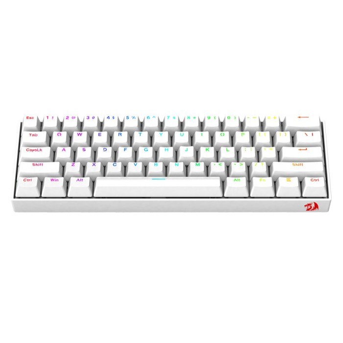 Keyboard Redragon  Gaming RGB DRAGONBORN WHITE - K630W-RGB