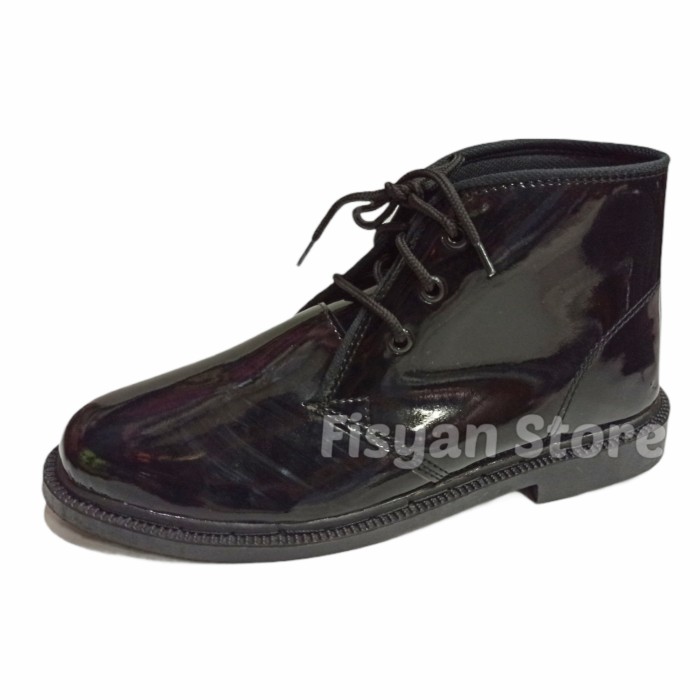 Sepatu PDH TNI | PDH Security | PDH Satpam Tali Hitam Mengkilap