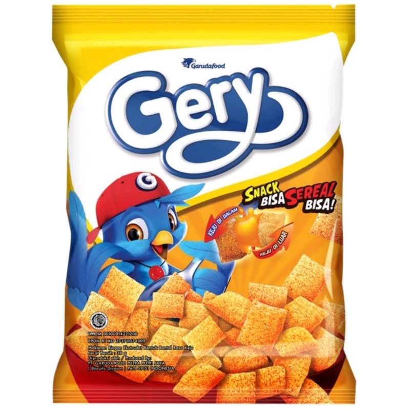 Gery Snack sereal Keju 25gr isi 5 pcs