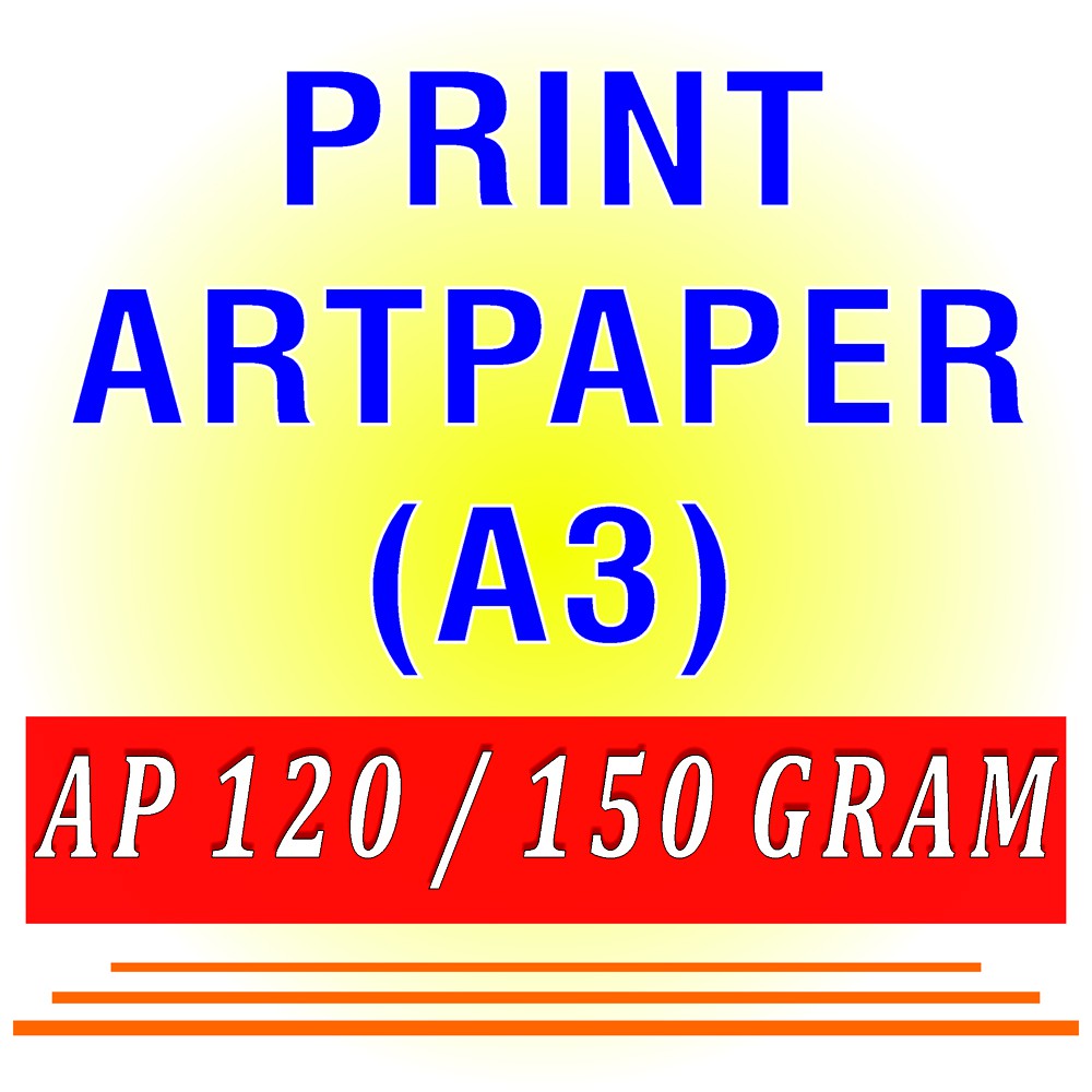 

Cetak PRINT AP 120 / 150 gr (A3)