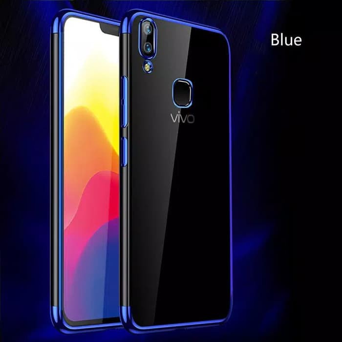 VIVO V11/ V11i Shining Crome TPU Soft Case Clear