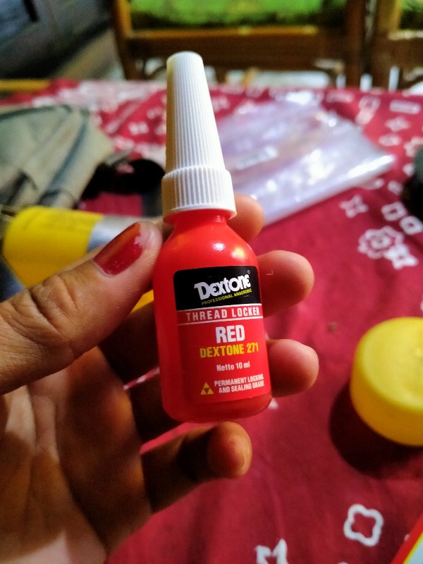 Dextone Thread Locker 271 Lem Baut Loctite 50ml