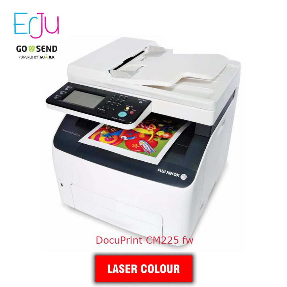 Fuji Xerox DocuPrint CM225 fw Printer Colour Warna All in One