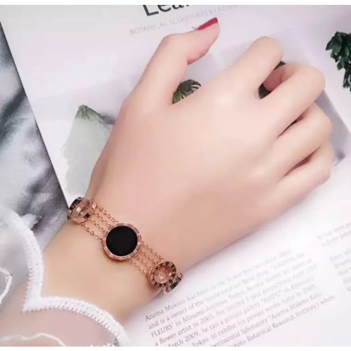 [ Bayar Ditempat ] Gelang titanium asli anti luntur / gelang titanium asli anti luntur korea / Aksesoris wanita Korea Style