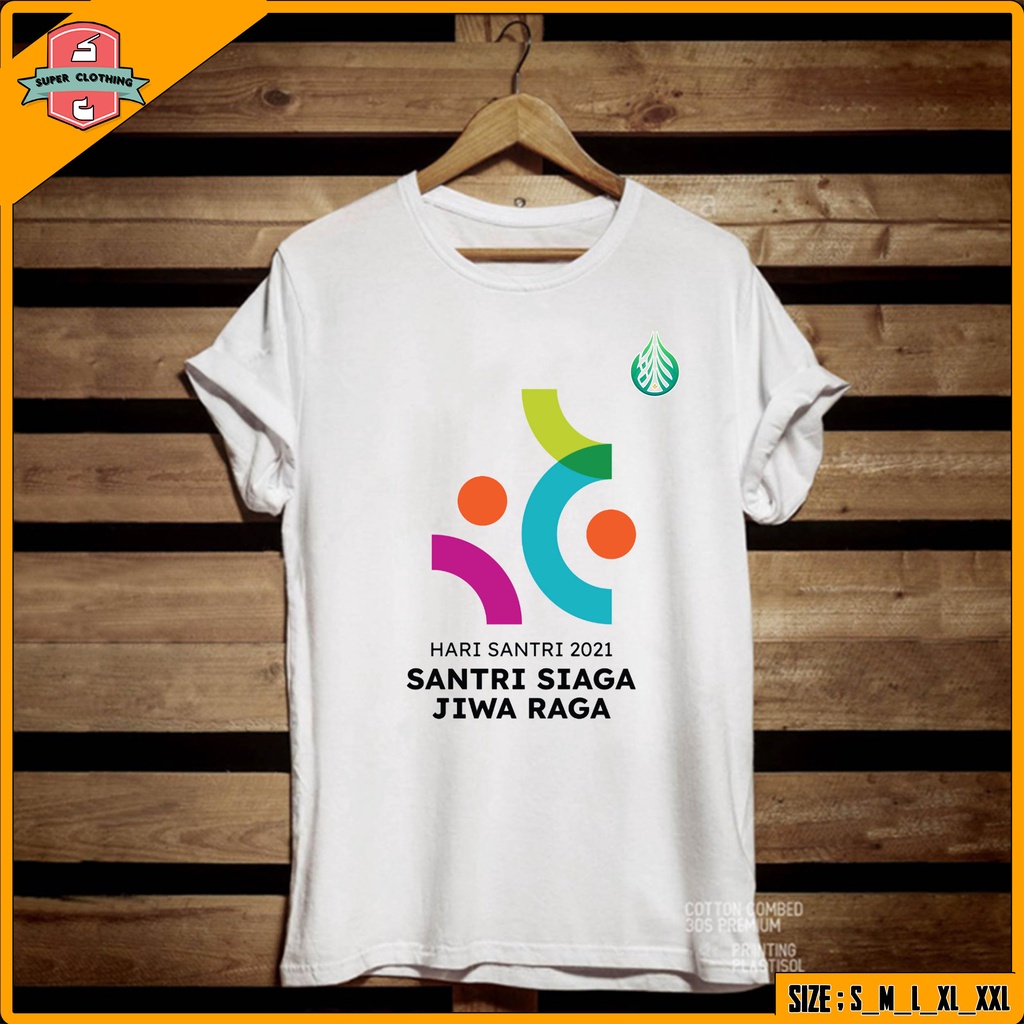 KAOS SANTRI - T-SHIRT HARI SANTRI - BAJU KAOS HARI SANTRI 2021 - BAJU KAOS DISTRO SANTRI 2021 - KAOS