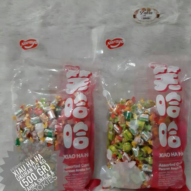 

PERMEN NARAYA XIAU HA HA 500 GR