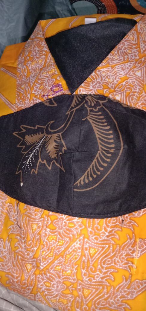 Modang Kuning Kemeja Batik Pria Lengan Panjang Full Furing