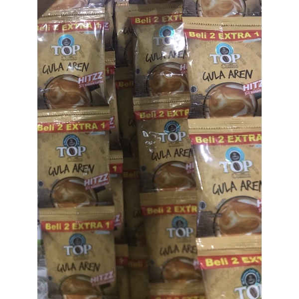 

TOP COFFEE GULA AREN 22GR ISI 15 SACHET