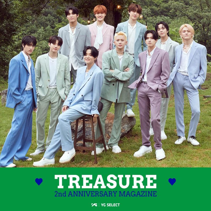 OPEN SHARING 2ND ANNIVERSARY TREASURE  MAGAZINE | PC , RPC hyunsuk jihoon yoshi junkyu mashiho jaehy