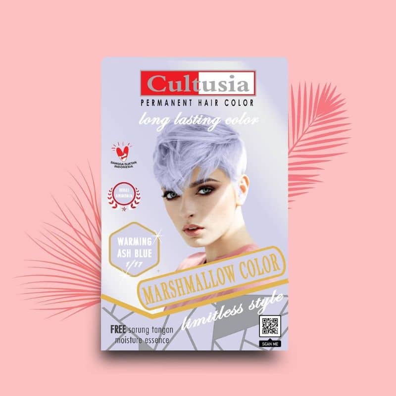 CULTUSIA Hair Marshmallow Color 30ml Original BPOM - Pewarna Rambut