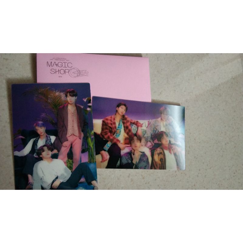 postcard lenti magic shop set