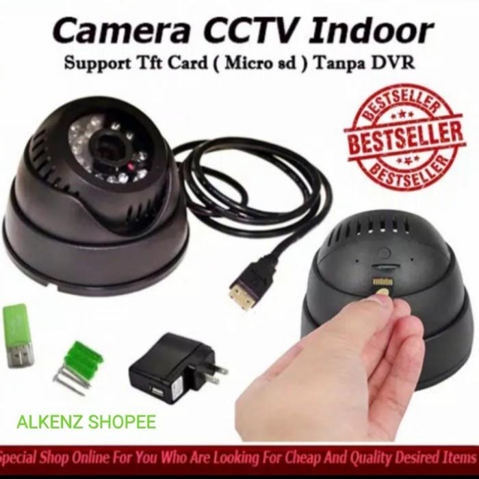 Cctv Indoor With Micro Sd/Kamera Cctv Indoor Memory Card Tanpa Dvr