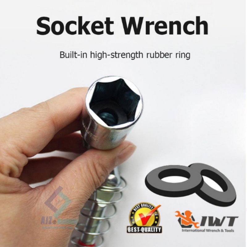 IWT Japan Kunci Busi spark plug Fleksibel Flexible