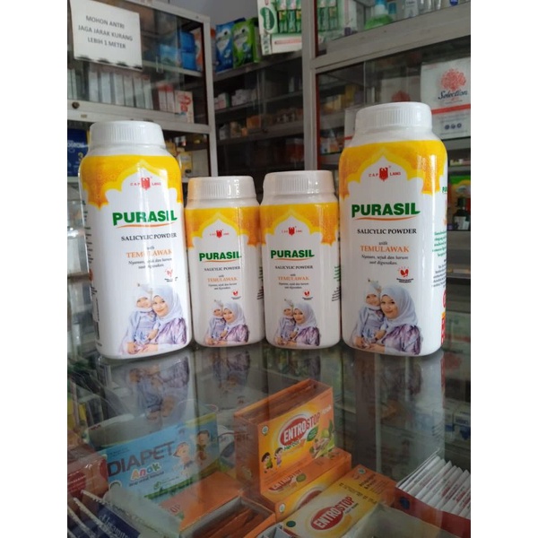 PURASIL SALICYLIC POWDER CAP LANG 30G &amp; 60G - ED 08/2024