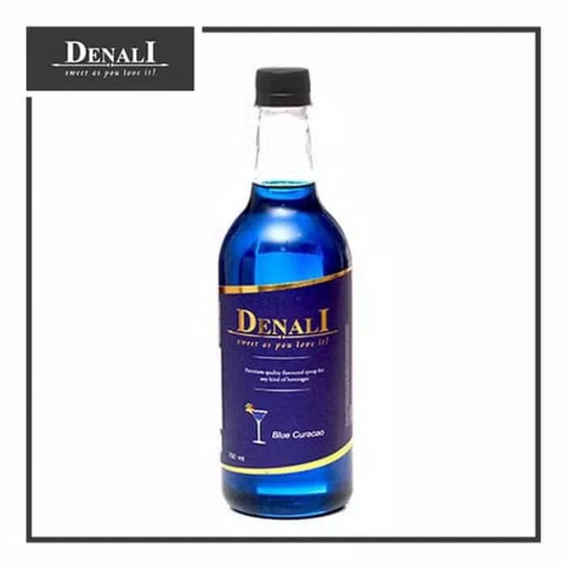 

Denali Syrup Blue Curacao