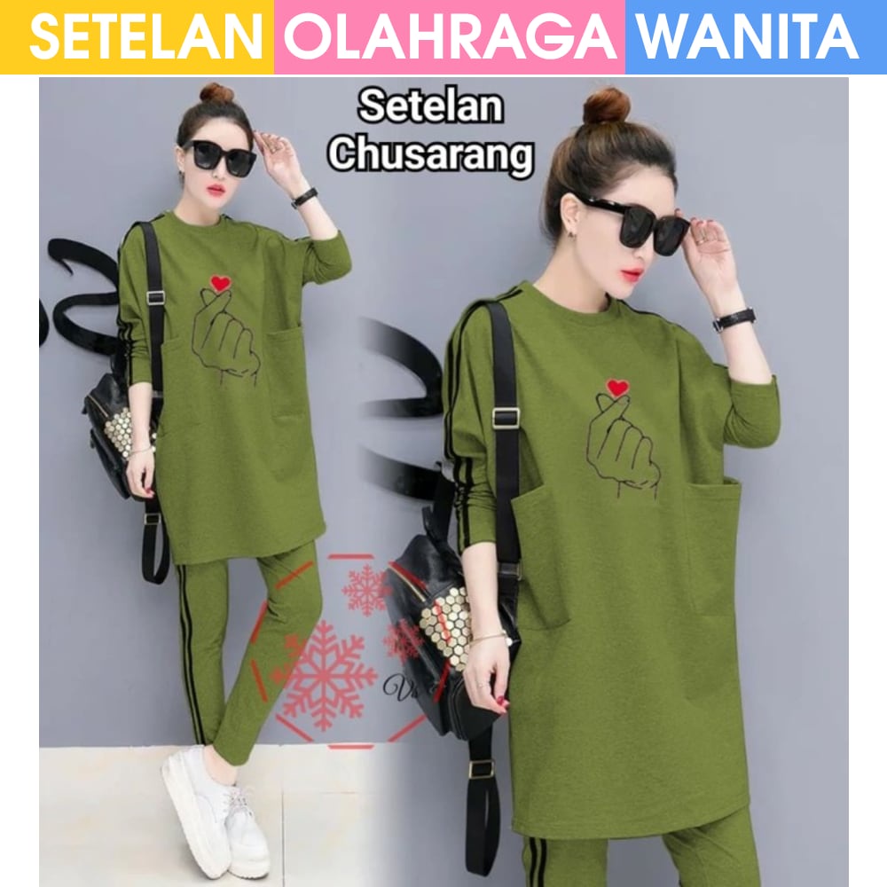 Bisa COD Baju olahraga wanita muslim muslimah senam bersepeda Hilya Baju Olahraga Kaos Muslimah Be