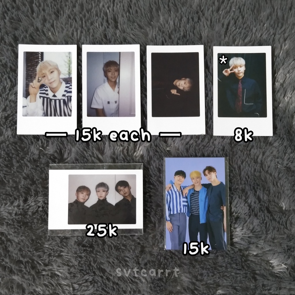 SEVENTEEN SEUNGKWAN PC TC POLA KONSER DE CARATLAND 2017