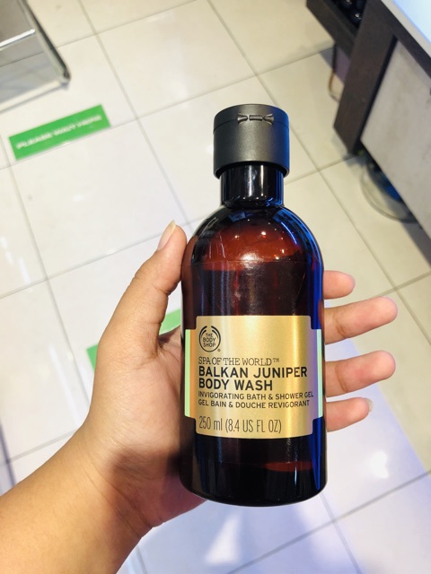 balkan juniper hand wash body shop