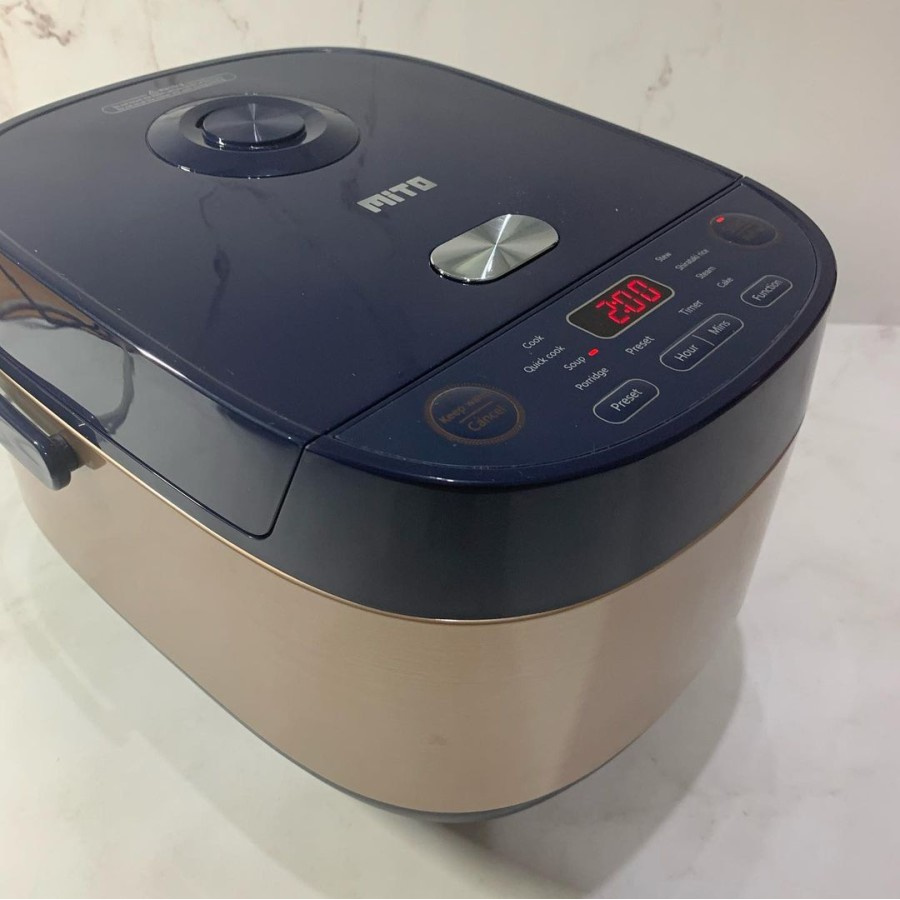 Mito Mitochiba Multi Digital Rice Cooker R7 Glow 8 in 1 Japan Quality