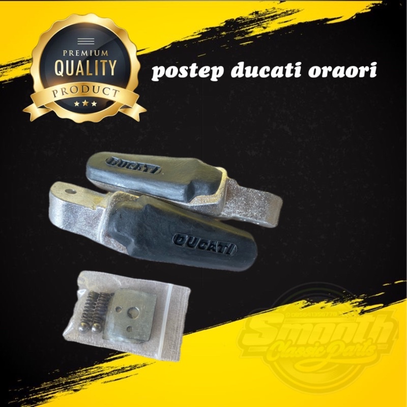 footstep postep ducati mencoba original