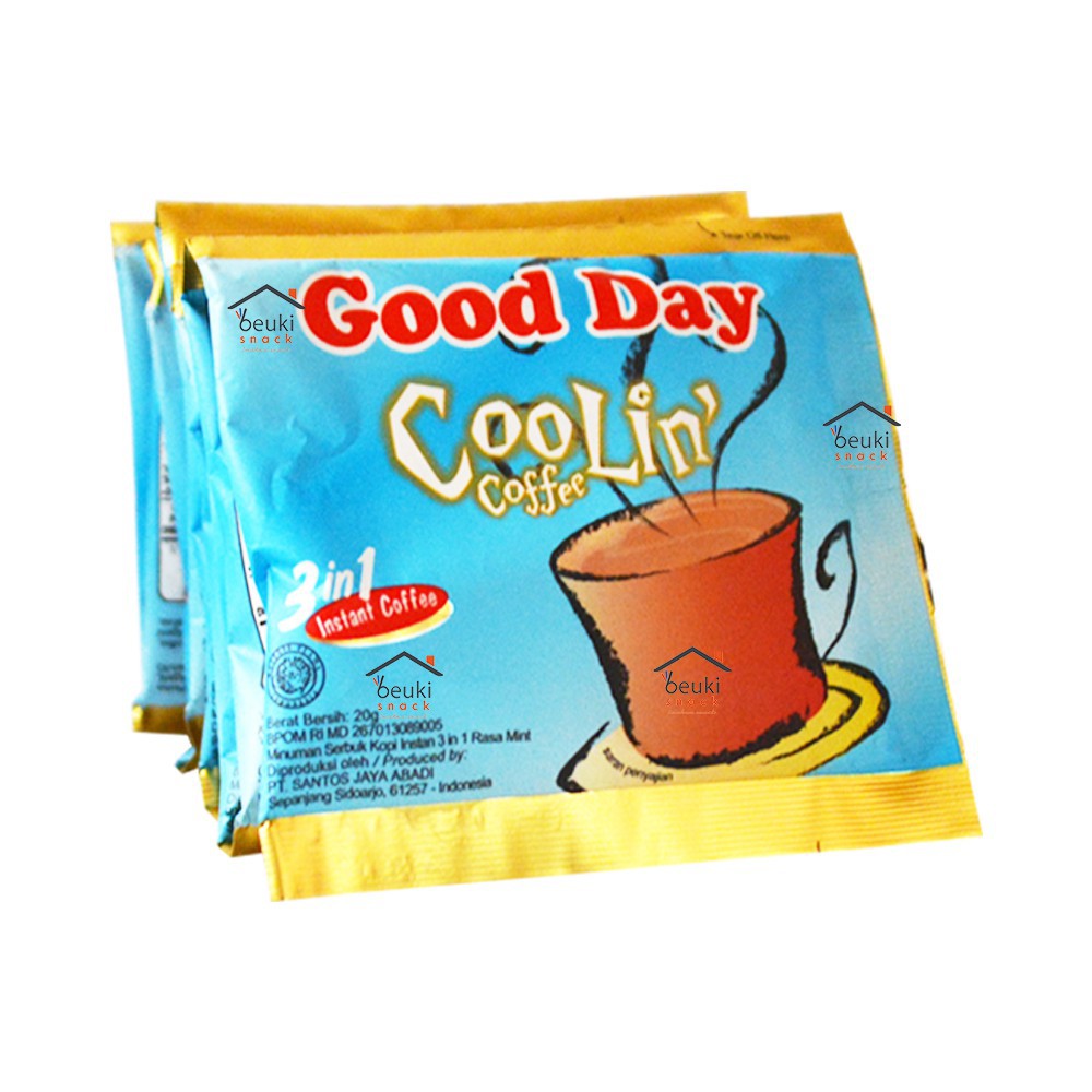 

Good day coolin coffe isi 10 sachet