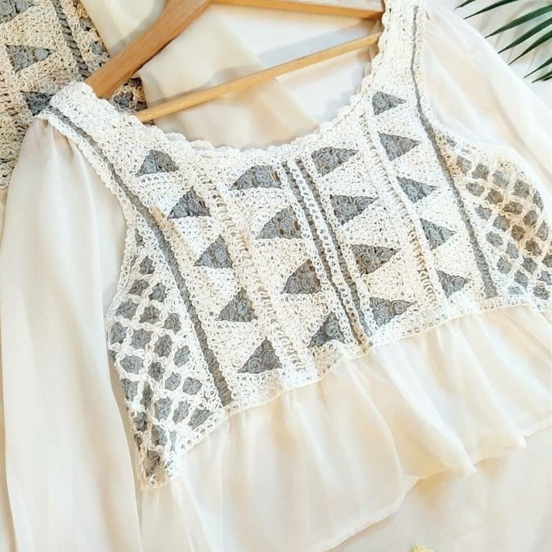 BLOUSE VEST TOP IMPORT