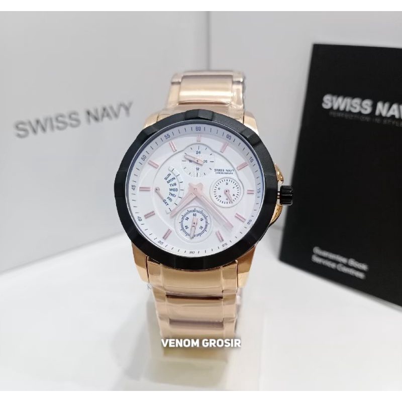 JAM TANGAN WANITA SWISS NAVY SN 6826 ORIGINAL