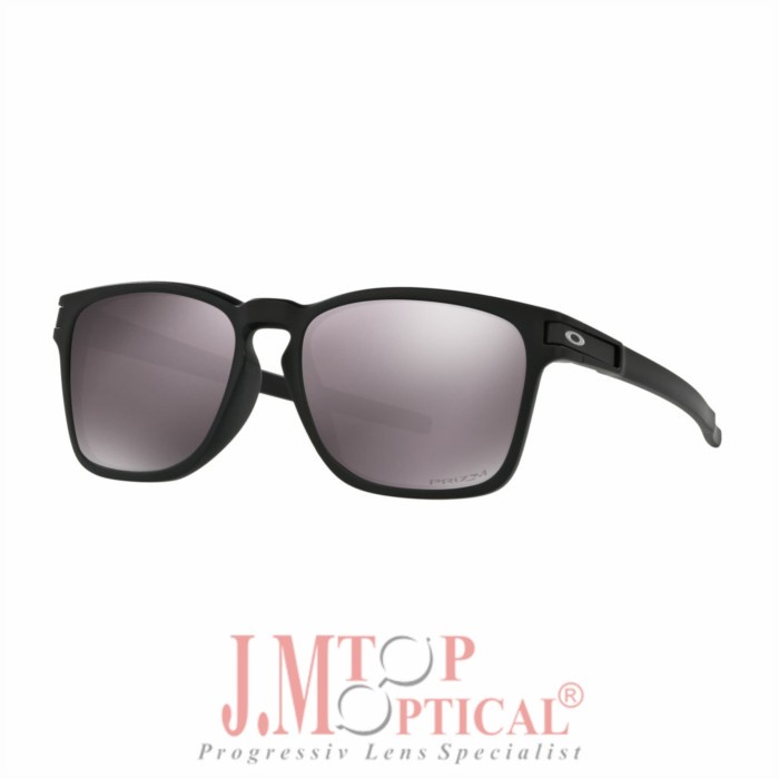 Oakley Kacamata Hitam Latch SQ Prizm Daily Polarized OO 9358-06 Black