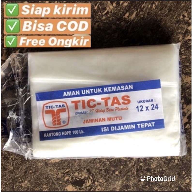 PLASTIK HD TIC TAS 12x24 TAHAN PANAS
