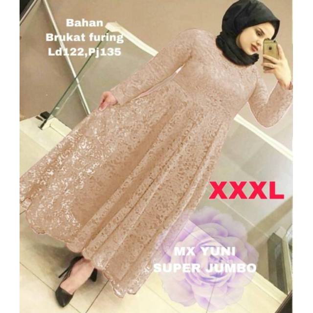 MAXY YUNI, BRUKA PREMIUM, GAMIS, HIJAB, MUSLIM, DRESS