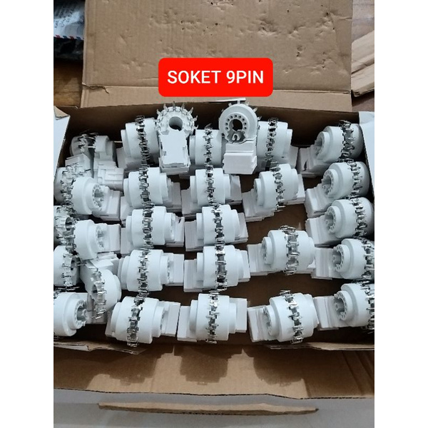 Soket CRT 9 pin Tv Tabung 21&quot;-29&quot;