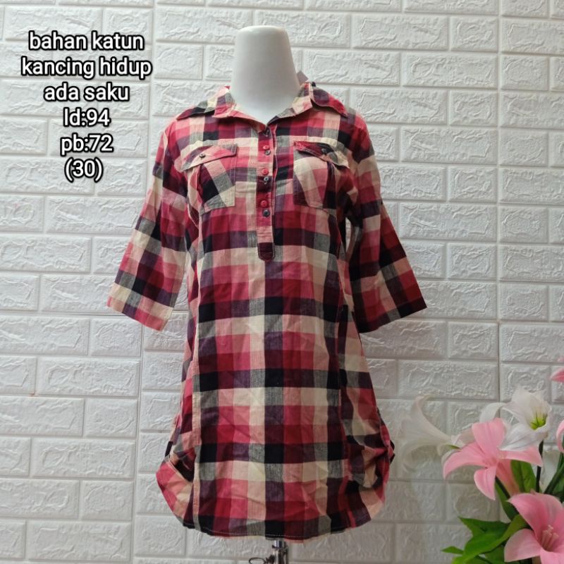 PRELOVED THRIFT KEMEJA WANITA // KEMEJA WANITA // PRELOVED KEMEJA // THRIIFT KEMEJA // THRIFT KEMEJA BEKAS-49