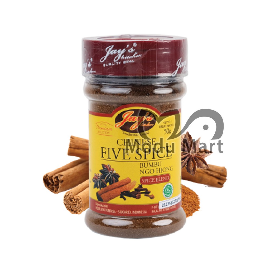 

JAYS KITCHEN Chinese Five Spice Ngo-Hiong Seasoning 50g - Jay's Kitchen Bumbu NgoHiong