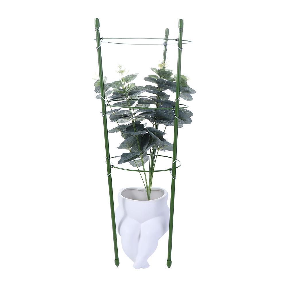 [Elegan] Climbing Vine Rack 1set Perlengkapan Taman Kreatif Braket Teralis Hias Hijau Plastik Tahan Lama