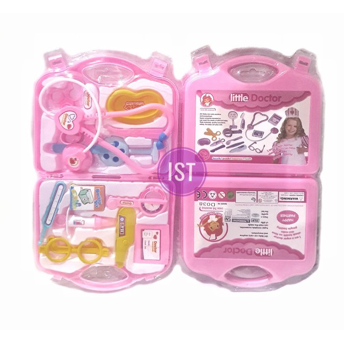 mwn.toys Dokter Set Mika Pink - 7769B