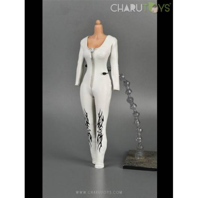fashion to figure white jumpsuit