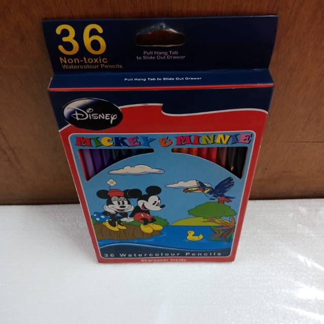 

Pensil Warna Greebel 36 Watercolour Pencils Mickey&Minnie