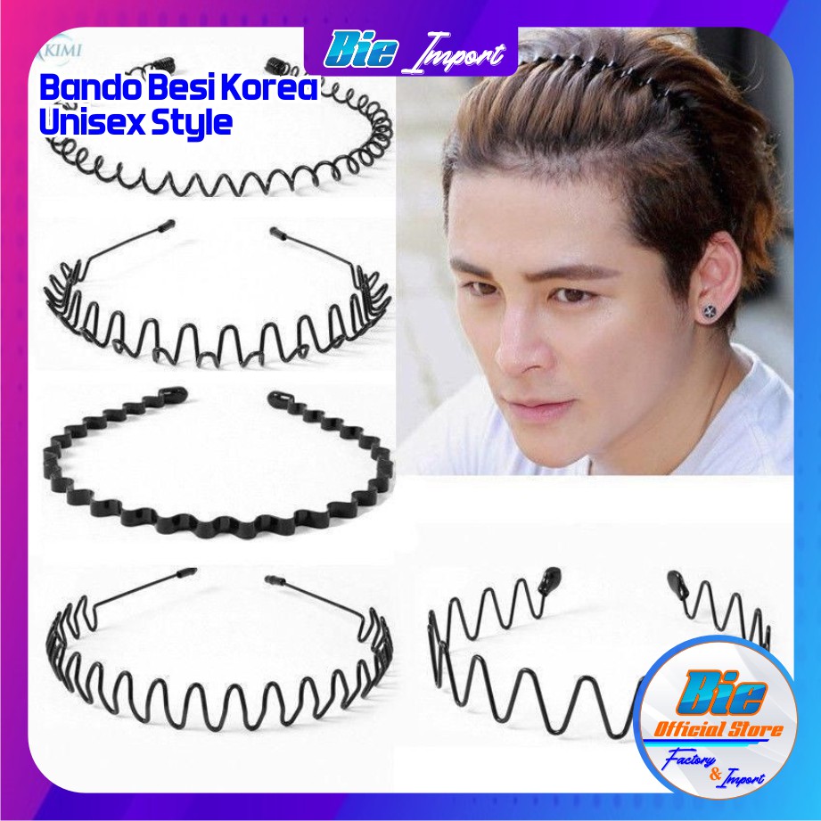 Bando Besi Korea Hitam Impor Best Seller