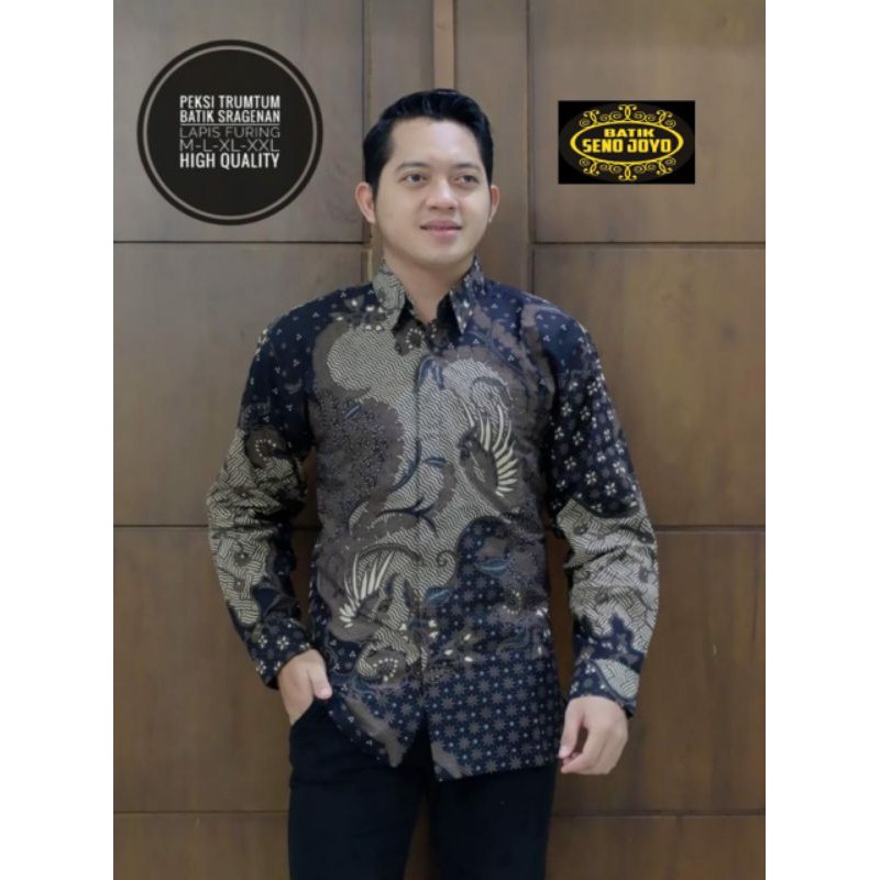 IKI KANAYA BATIK PRIA LENGAN PANJANG LAPIS FURING