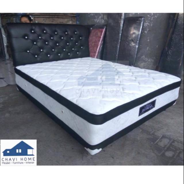 Set kasur springbed bella ultimax lengkap dengan sandaran spring bed garansi 10 tahun