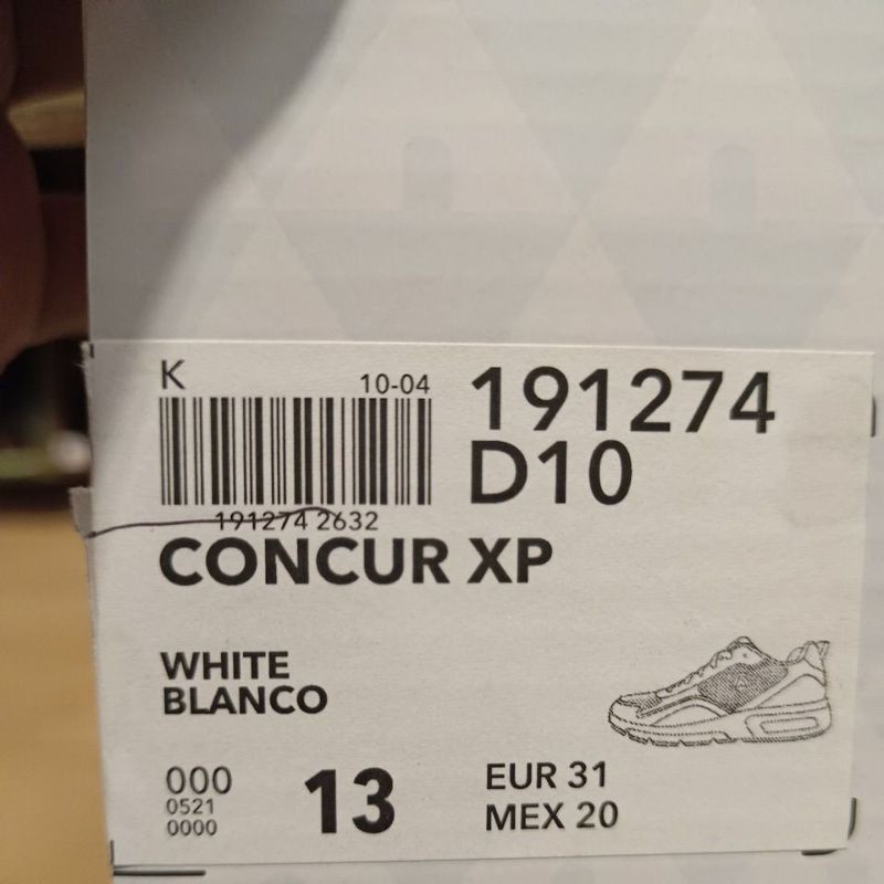 SEPATU ANAK LAKI-LAKI BY PAYLESS - CONCUR XP WHITE 191274-2
